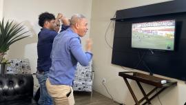 Torcedores surdos acompanhando o Parazão 2026 (Foto: Kayky Ryan/ Portal Cultura)