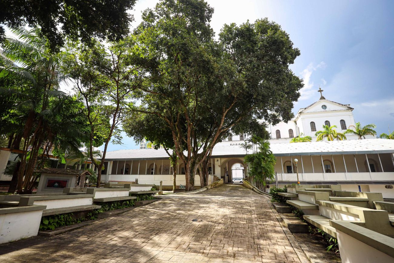 Foto externa de dentro da Aasa das Artes