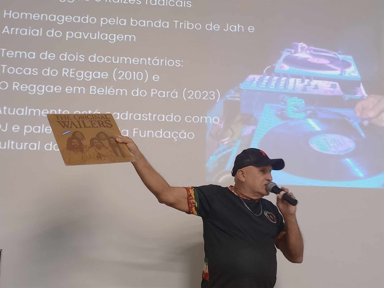 Imagem da palestra
