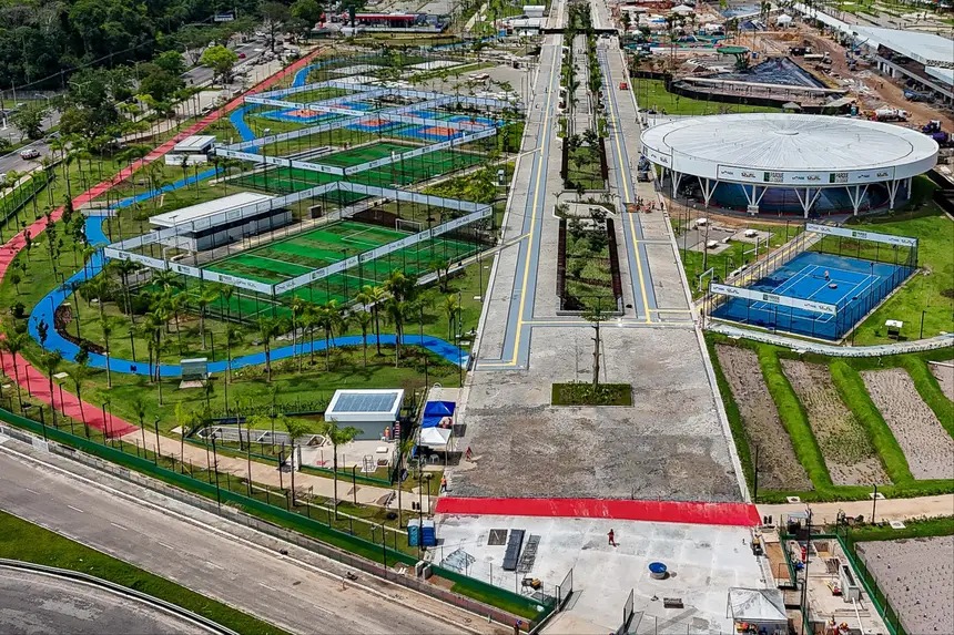 Imagem atual do Parque da Cidade