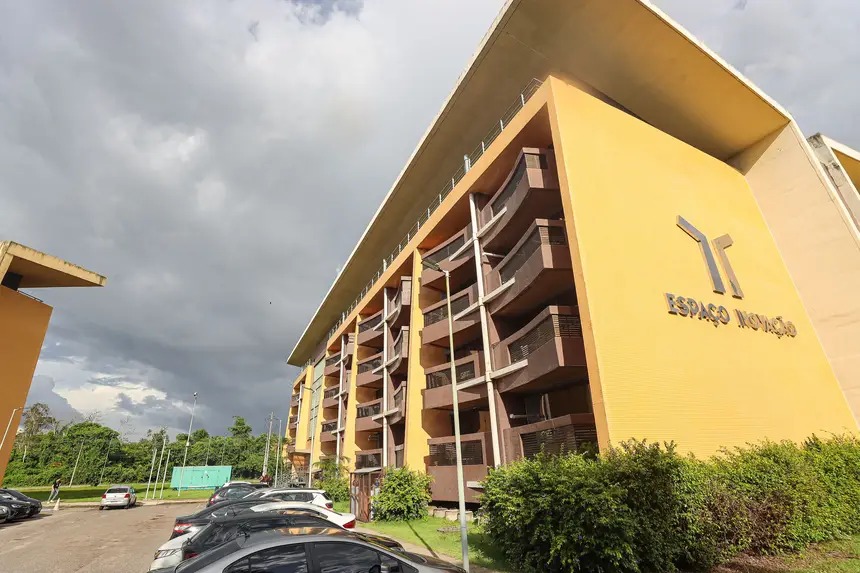 Foto do Prédio do Parque de Ciência e Tecnologia (PCT) Guamá
