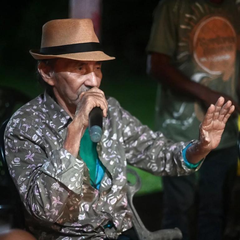 Mestre Dikinho um dos ícones da cultura paraense