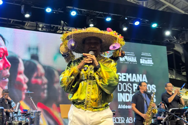 O cantor Pinduca entre as atrações da programação (Foto: Divulgação)