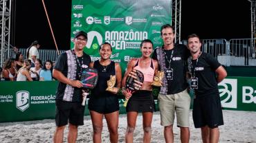 Ao lado de top 10 do mundo, paraense é campeã do BT 50 de tênis em Tucuruí