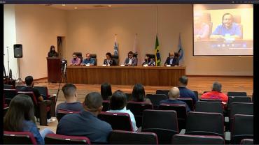 captura de tela do seminário