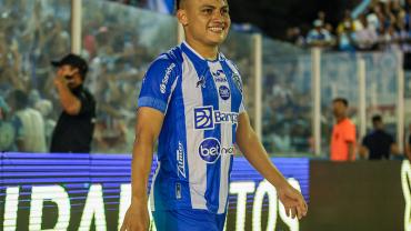 jogador do Paysandu Esli Garcia