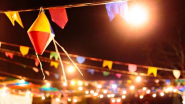 decoração de festa junina 