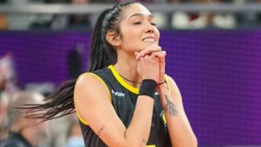 jogadora de vôlei Naiane Rios 