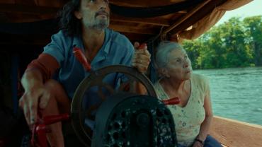 Cena do longa "O Último Azul", com Rodrigo Santoro