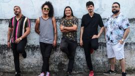 membros da banda na cuira 