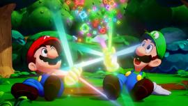 Imagem do jogo de Mario & Luigi