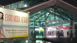 foto da entrada do Hangar Centro de Convenções