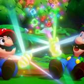 Imagem do jogo de Mario & Luigi