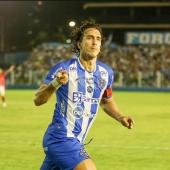 Nicolas jogando na Curuzu