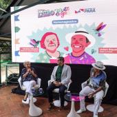 imagem dos homenageados da feira do livro 