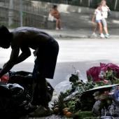 imagem de uma pessoa em situação de rua 